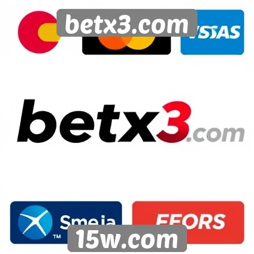 Opções de pagamento disponíveis em betx3.com